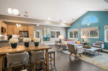 Clubhouse dining area